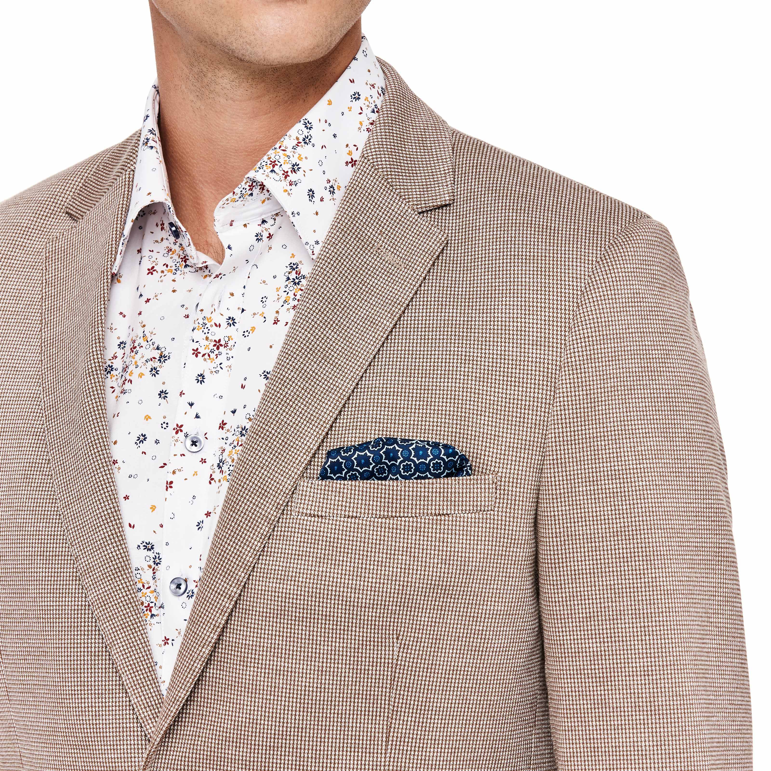 Dark tan blazer online